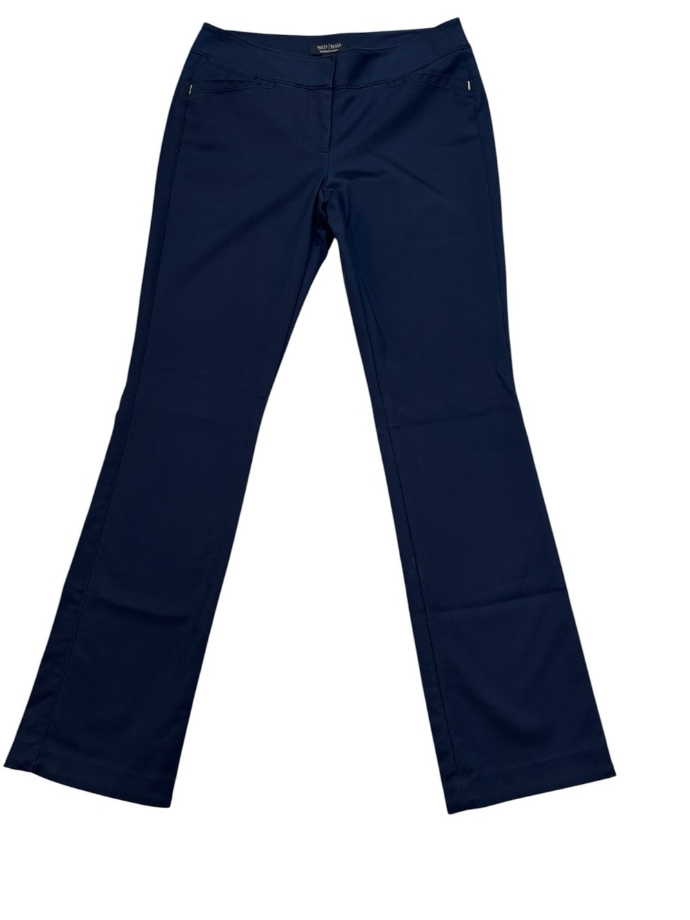 White House Black Market Pants, Bootcut PerfectForm, Size 2, 2R, Navy Blue, WHBM
